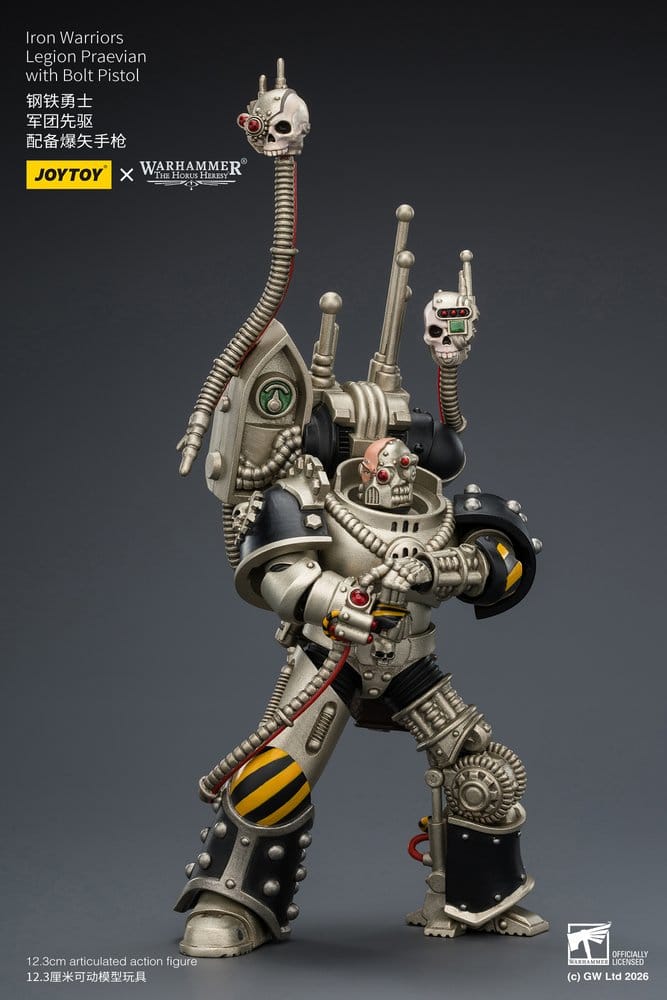 Warhammer The Horus Heresy Figura Iron Warriors Legion Praevian 12 cm