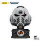 Warhammer 40,000 Casco con Soporte de Exhibición White Scars MkX 44 cm