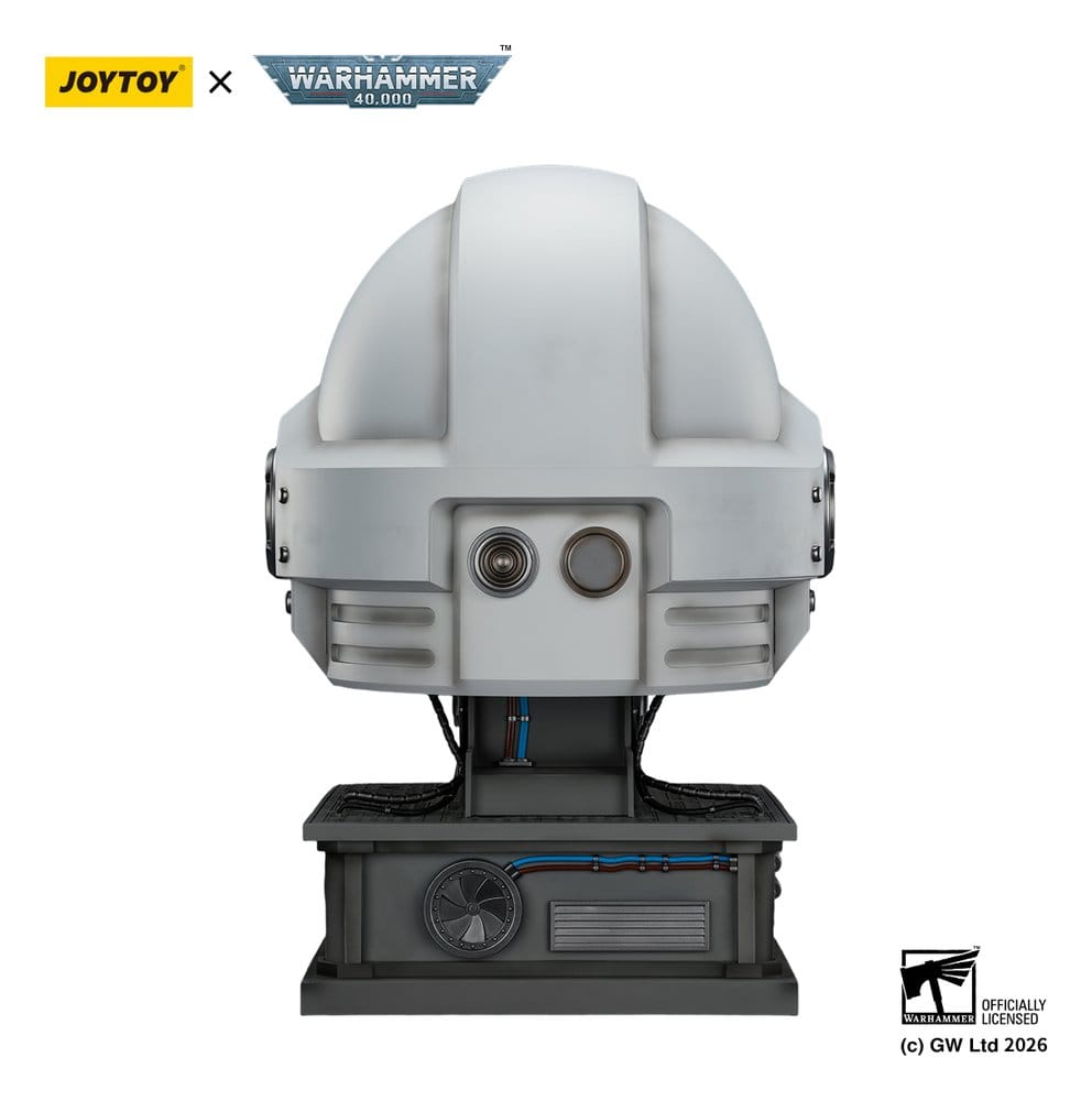 Warhammer 40,000 Casco con Soporte de Exhibición White Scars MkX 44 cm