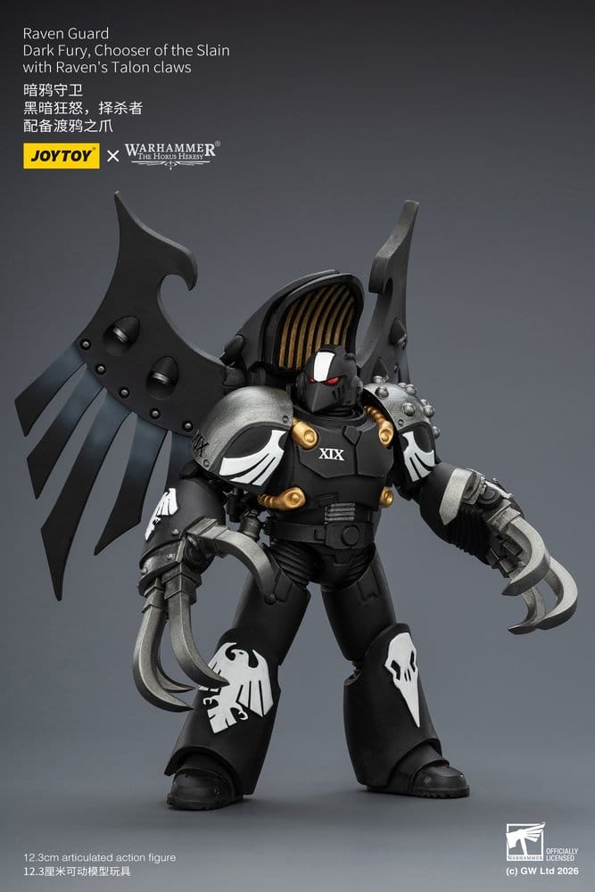 Warhammer 40,000 Figura Raven Guard Dark Fury, Chooser of the Slain 12 cm