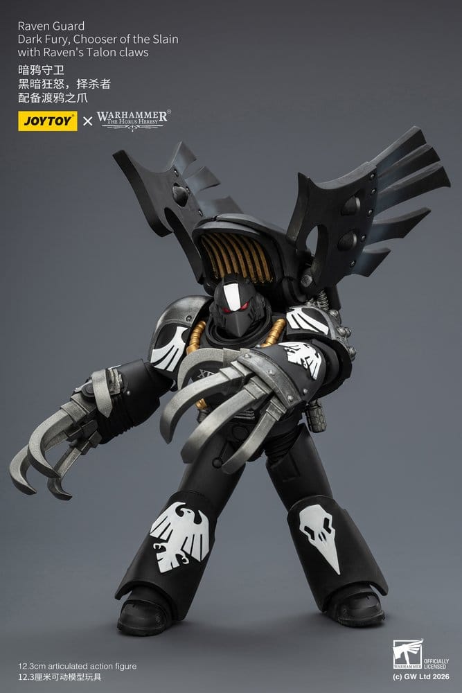 Warhammer 40,000 Figura Raven Guard Dark Fury, Chooser of the Slain 12 cm