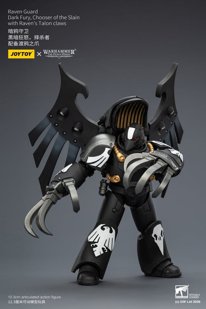 Warhammer 40,000 Figura Raven Guard Dark Fury, Chooser of the Slain 12 cm