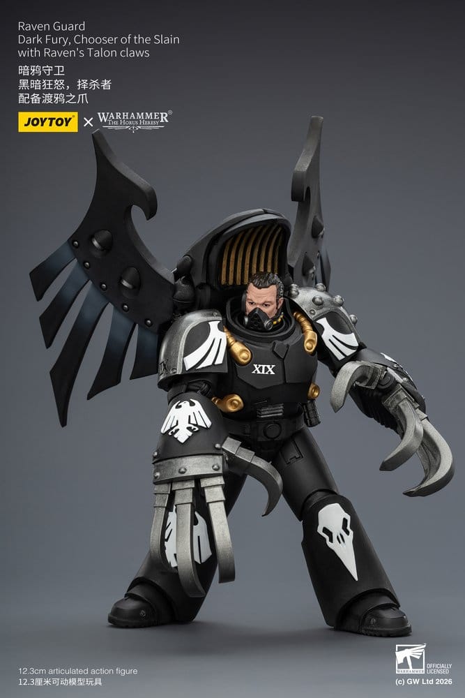 Warhammer 40,000 Figura Raven Guard Dark Fury, Chooser of the Slain 12 cm