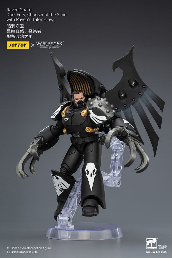 Warhammer 40,000 Figura Raven Guard Dark Fury, Chooser of the Slain 12 cm
