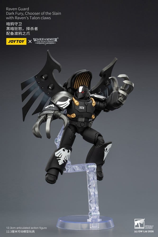 Warhammer 40,000 Figura Raven Guard Dark Fury, Chooser of the Slain 12 cm