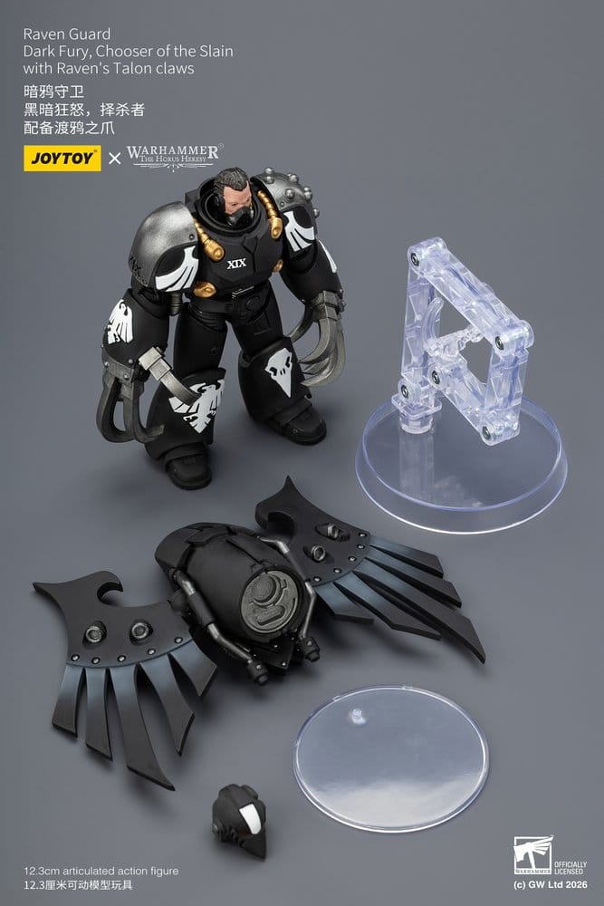 Warhammer 40,000 Figura Raven Guard Dark Fury, Chooser of the Slain 12 cm