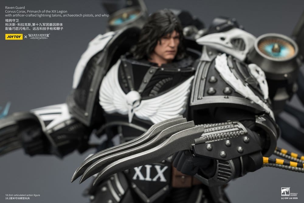 Warhammer 40,000 Figura Raven Guard Corvus Corax, Primarch of the XIX Legion 18 cm