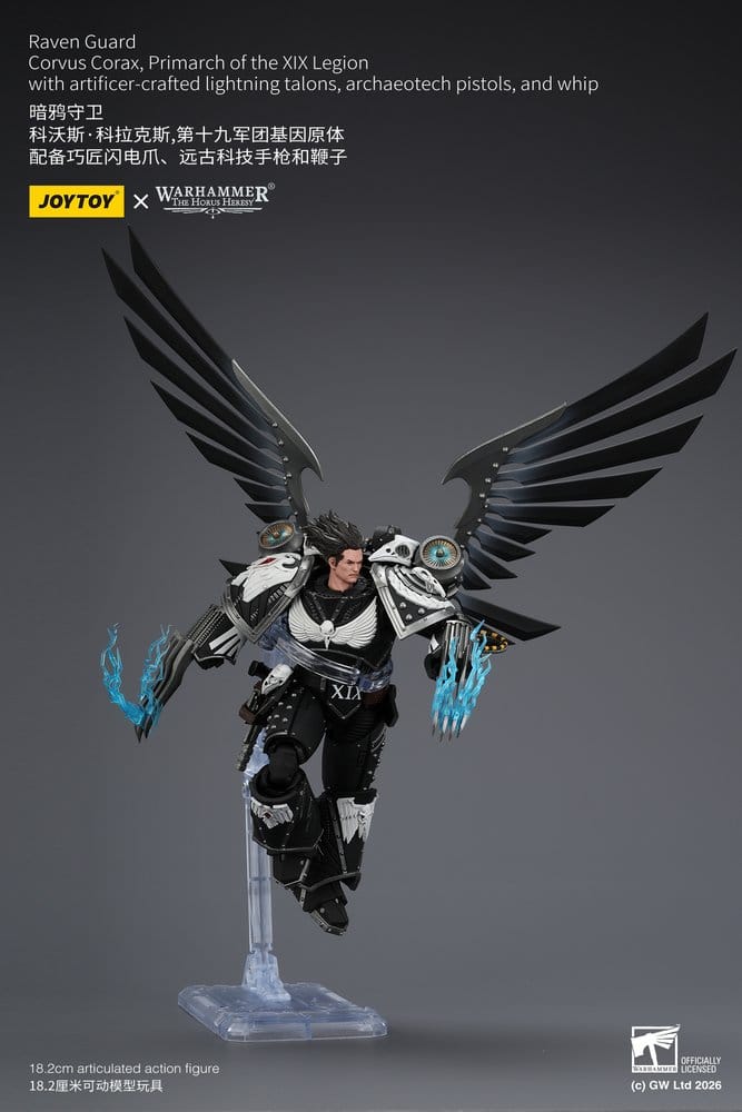 Warhammer 40,000 Figura Raven Guard Corvus Corax, Primarch of the XIX Legion 18 cm