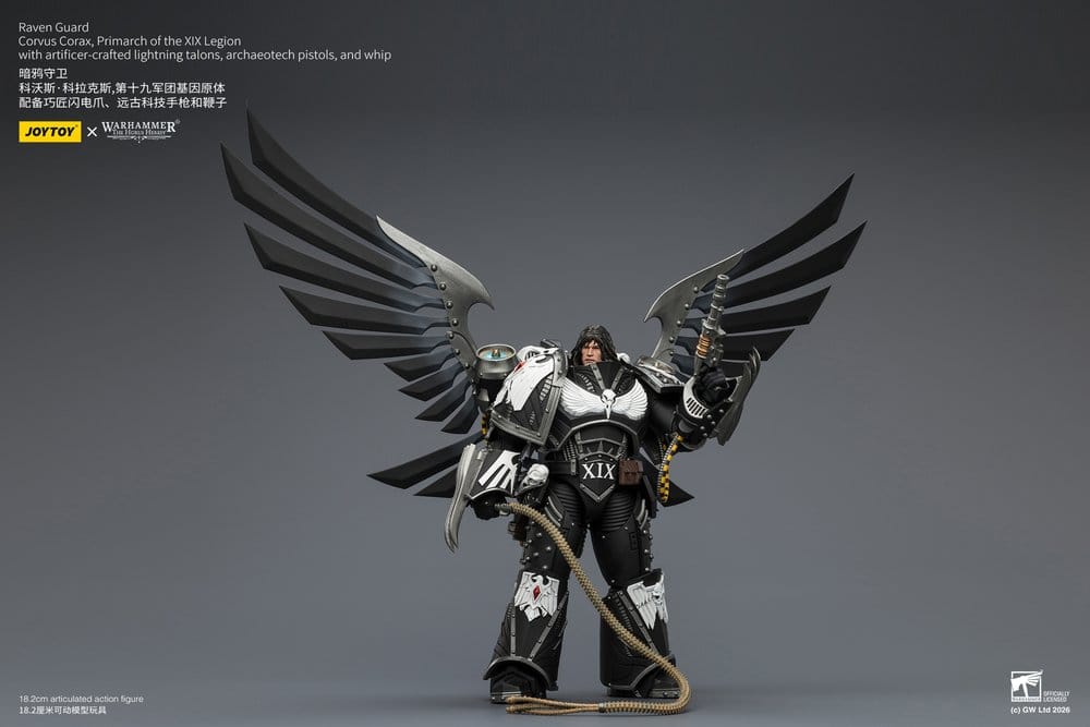 Warhammer 40,000 Figura Raven Guard Corvus Corax, Primarch of the XIX Legion 18 cm