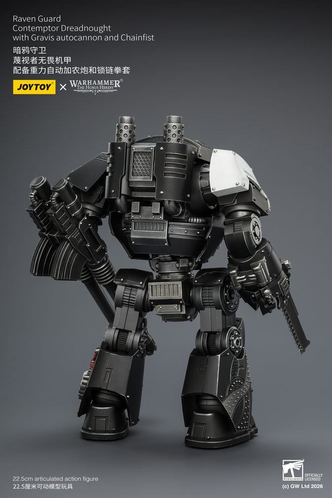 Warhammer 40,000 Figura Raven Guard Contemptor Dreadnought 23 cm