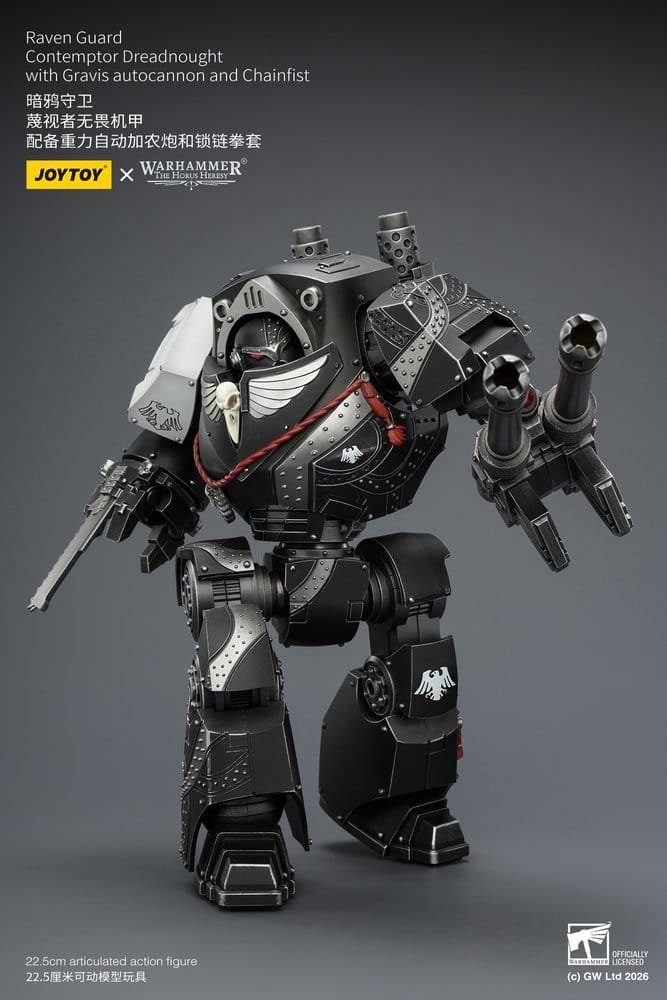 Warhammer 40,000 Figura Raven Guard Contemptor Dreadnought 23 cm