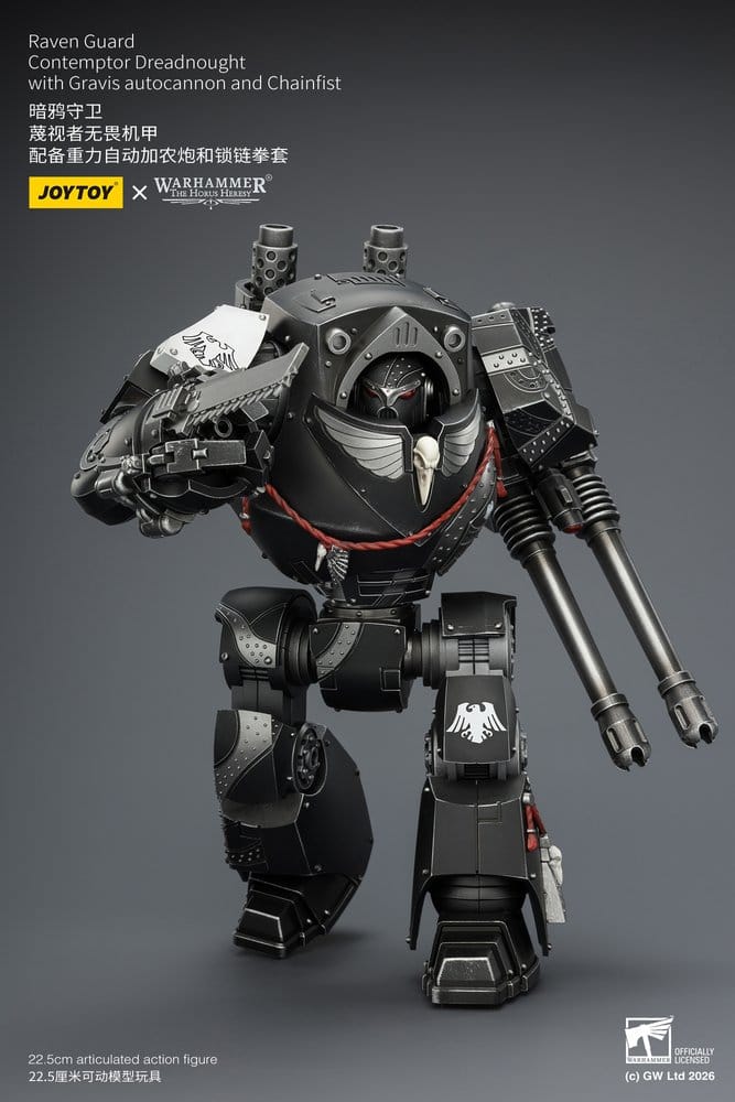 Warhammer 40,000 Figura Raven Guard Contemptor Dreadnought 23 cm