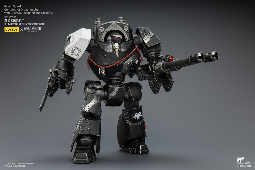 Warhammer 40,000 Figura Raven Guard Contemptor Dreadnought 23 cm