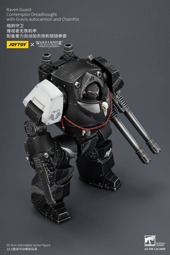 Warhammer 40,000 Figura Raven Guard Contemptor Dreadnought 23 cm