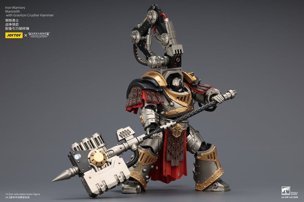 Warhammer The Horus Heresy Figura Iron Warriors Warsmith 14 cm