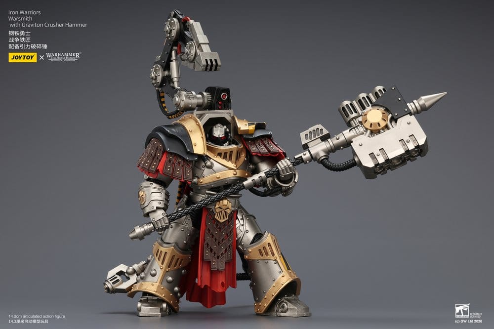 Warhammer The Horus Heresy Figura Iron Warriors Warsmith 14 cm