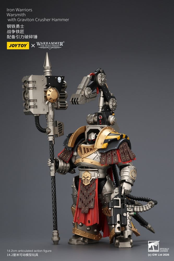 Warhammer The Horus Heresy Figura Iron Warriors Warsmith 14 cm