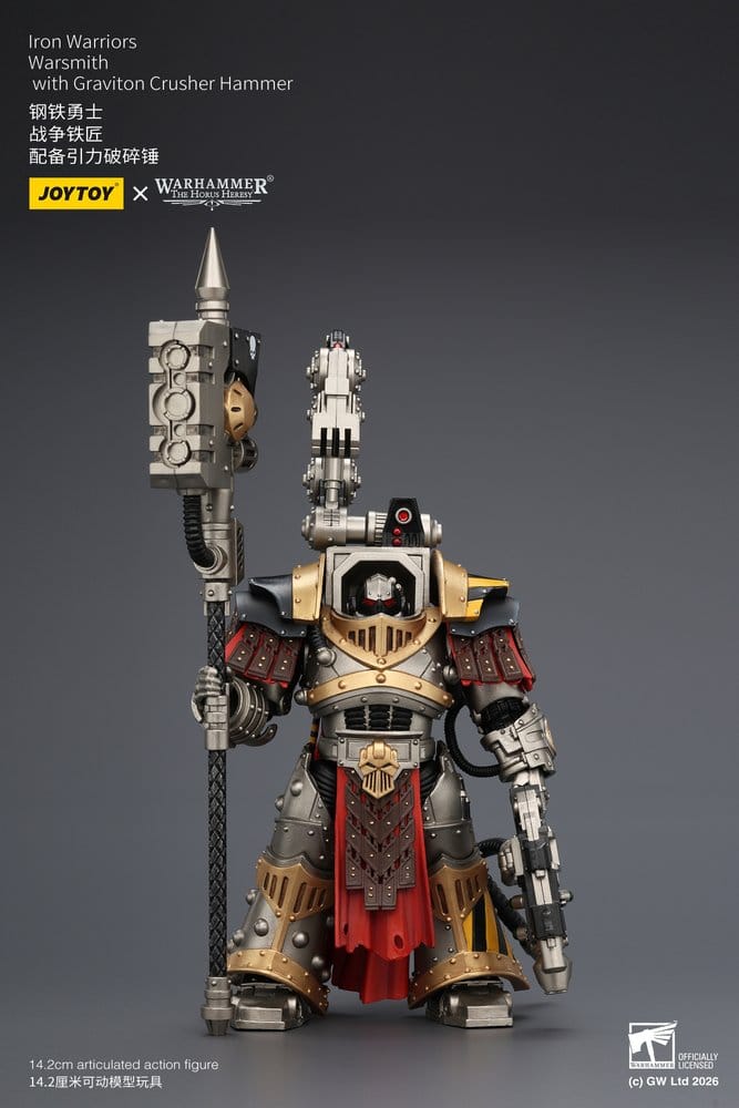 Warhammer The Horus Heresy Figura Iron Warriors Warsmith 14 cm