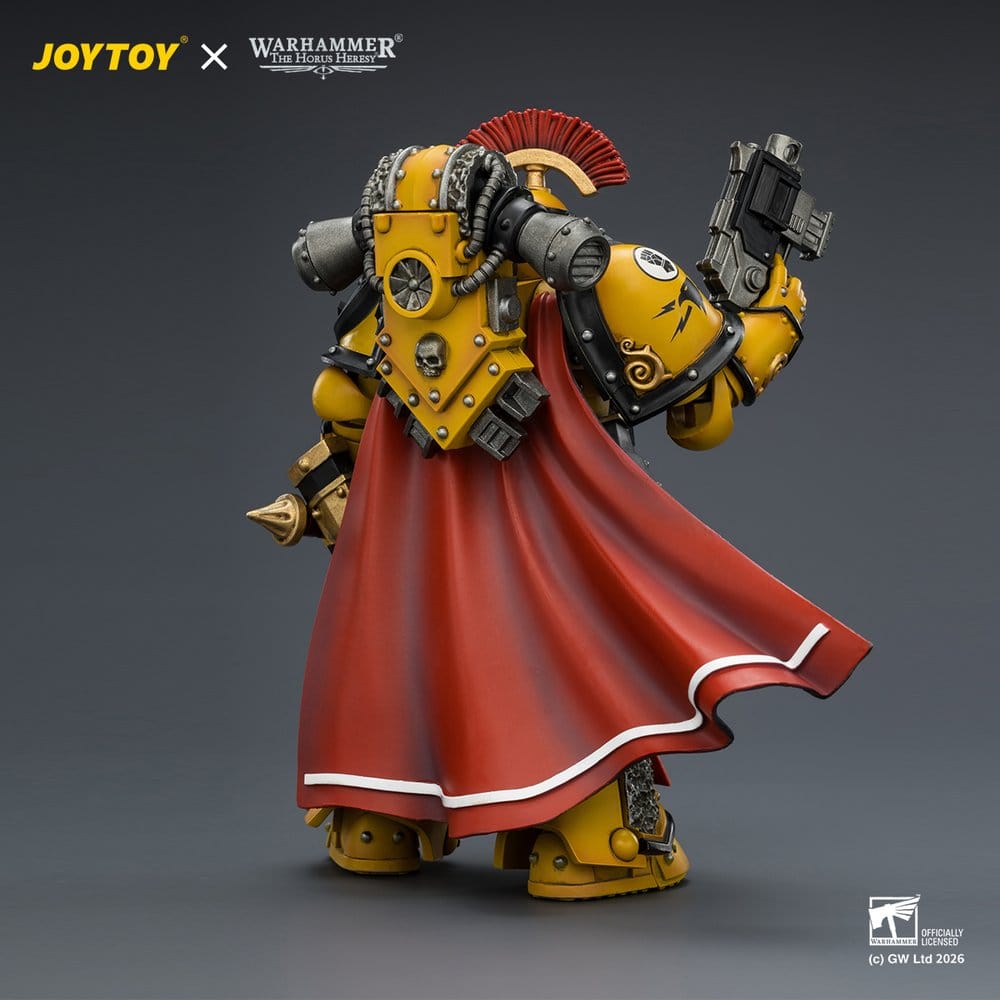 Warhammer Figura Imperial Fists Legion Praetor in Mk III Armour 13 cm