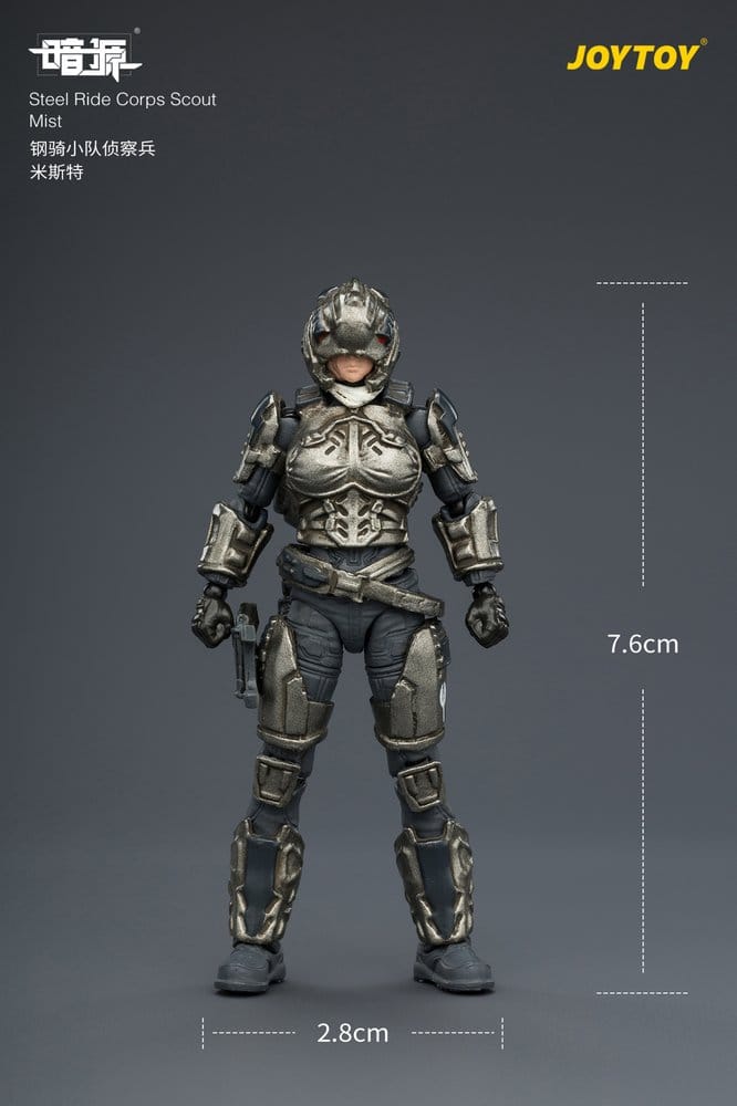 Dark Source Steel Ride Corps Figura Scout Mist 8 cm