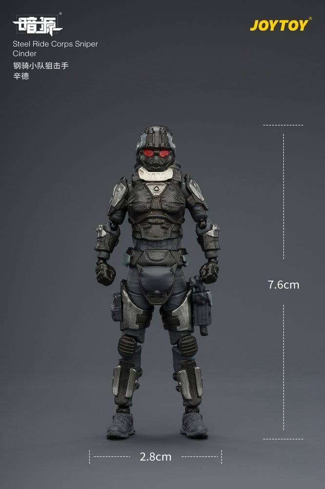 Dark Source Steel Ride Corps Figura Sniper Cinder 8 cm