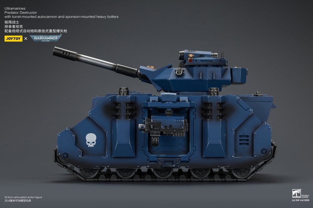 Warhammer 40,000 Vehículo Ultramarines Predator Destructor 26 cm