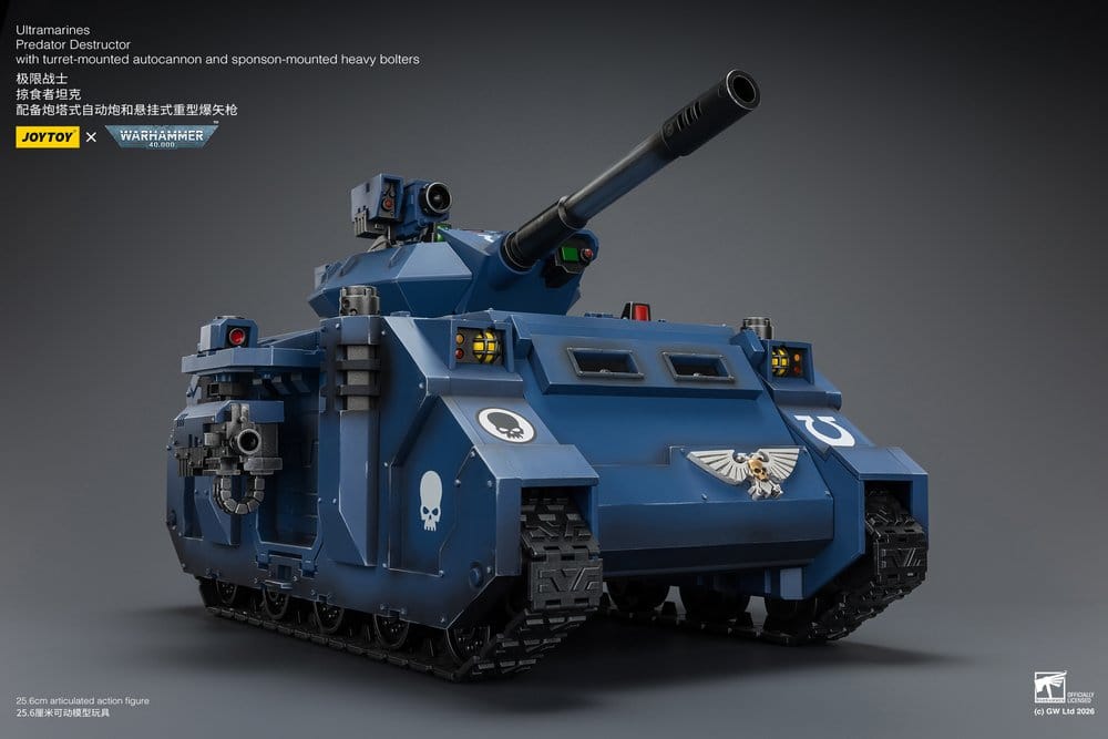 Warhammer 40,000 Vehículo Ultramarines Predator Destructor 26 cm