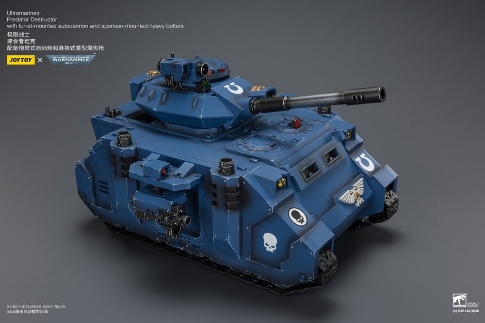 Warhammer 40,000 Vehículo Ultramarines Predator Destructor 26 cm