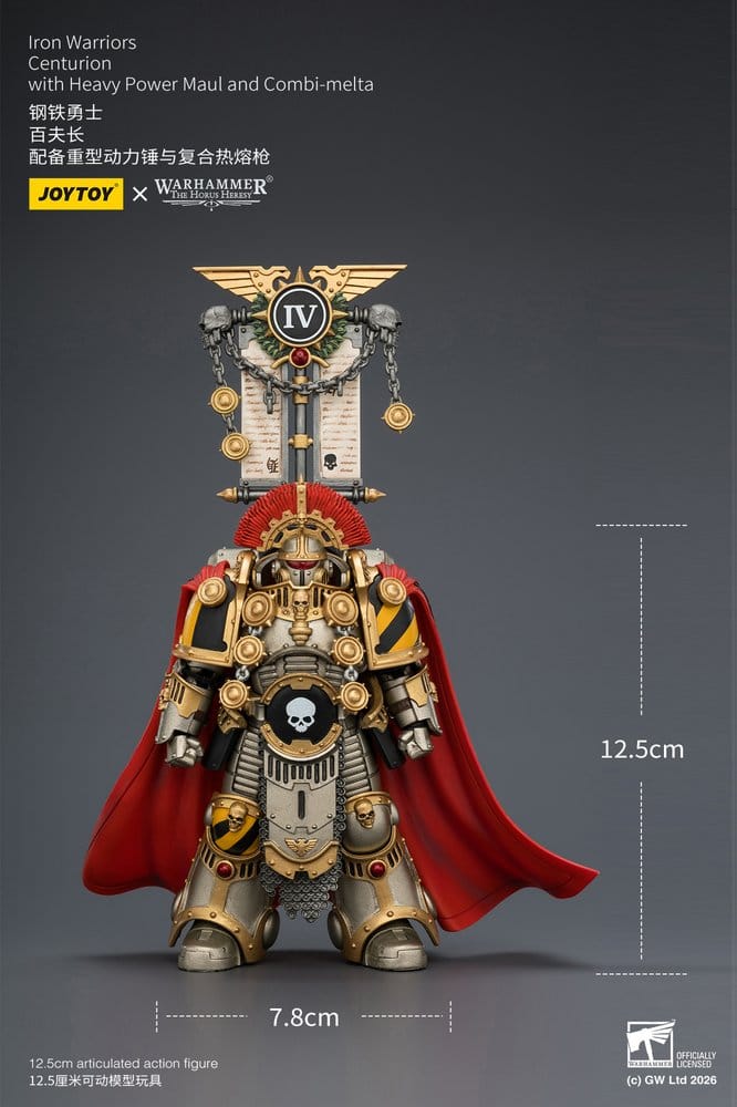 Warhammer The Horus Heresy Figura Iron Warriors Centurion 13 cm