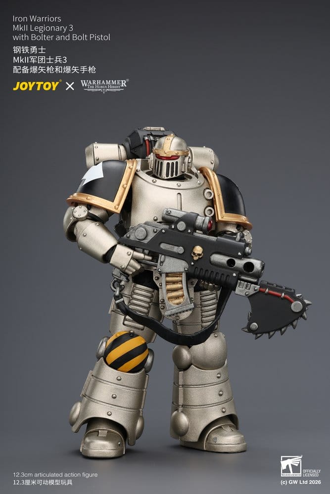 Warhammer The Horus Heresy Figura Iron Warriors MkII Legionary 3 12 cm