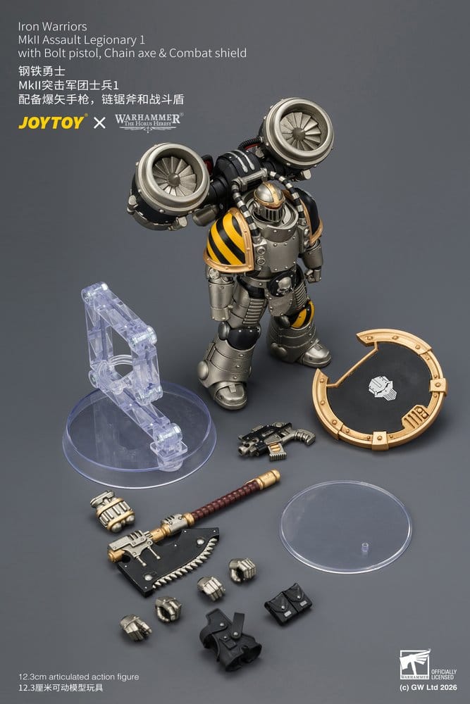 Warhammer The Horus Heresy Figura Iron Warriors MkII Assault Legionary 1 12 cm