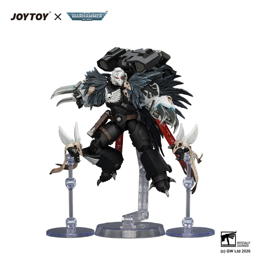 Warhammer Figura Raven Guard Chapter Master Aethon Shaan 13 cm