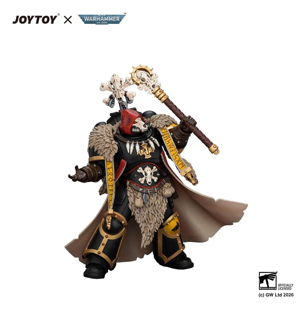 Warhammer Figura Space Wolves Wolf Priest 12 cm
