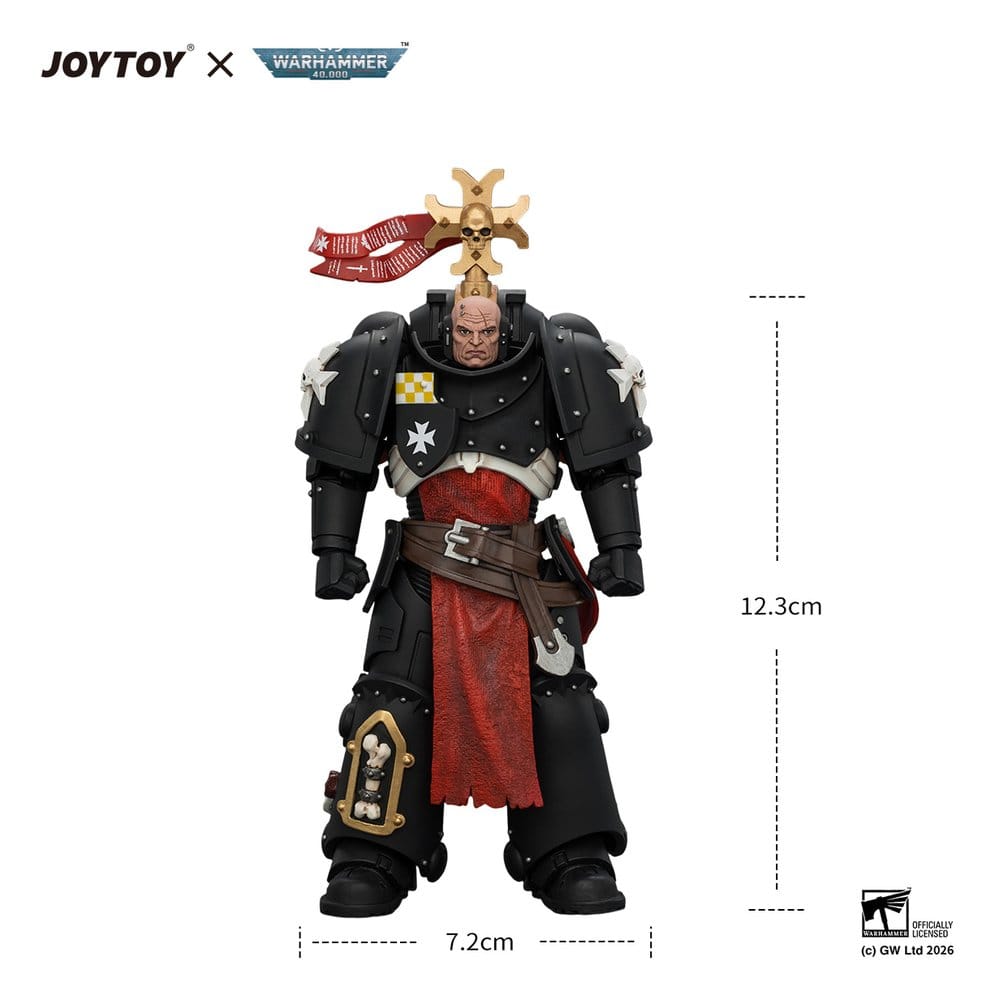 Warhammer Figura Black Templars Execrator 1 12 cm