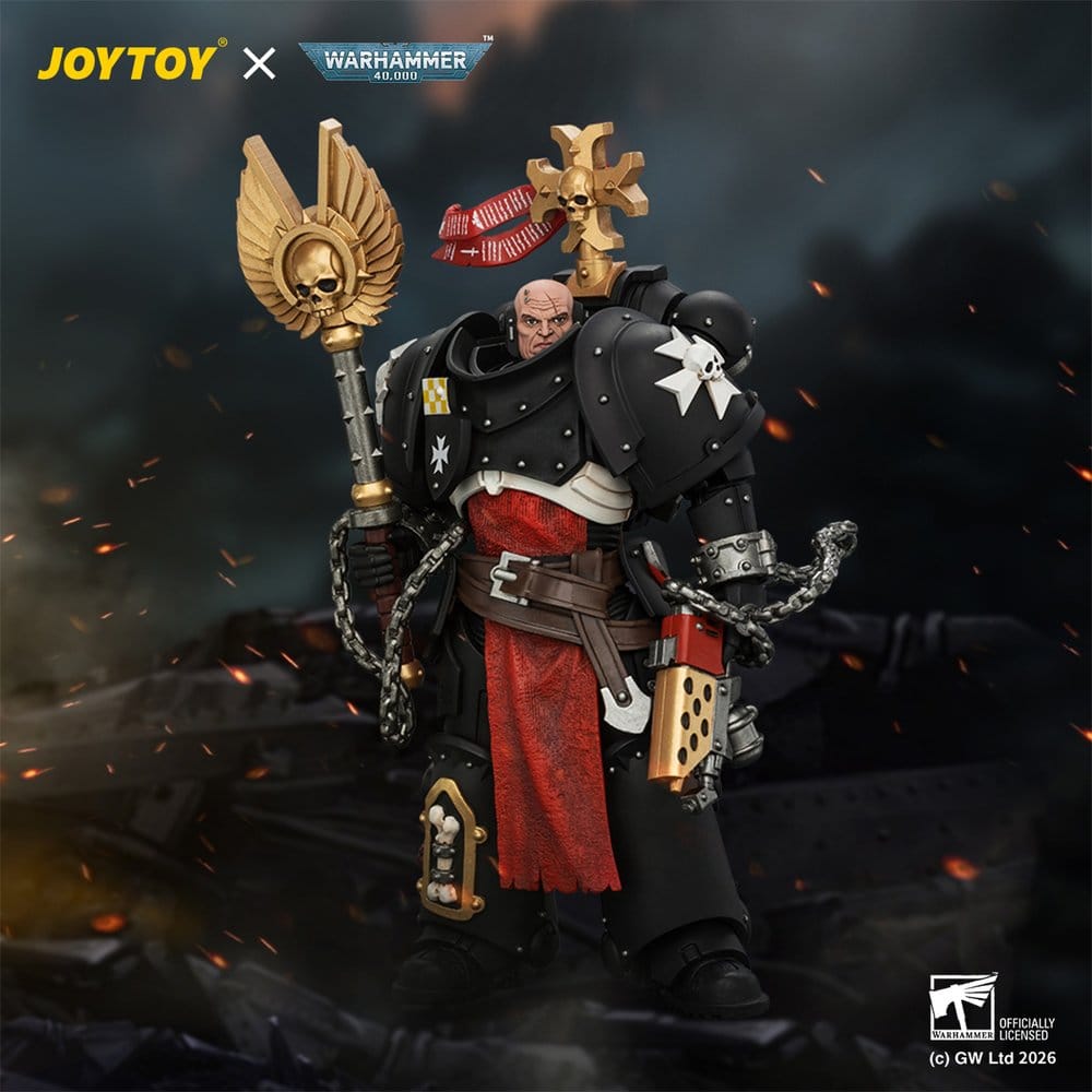 Warhammer Figura Black Templars Execrator 1 12 cm