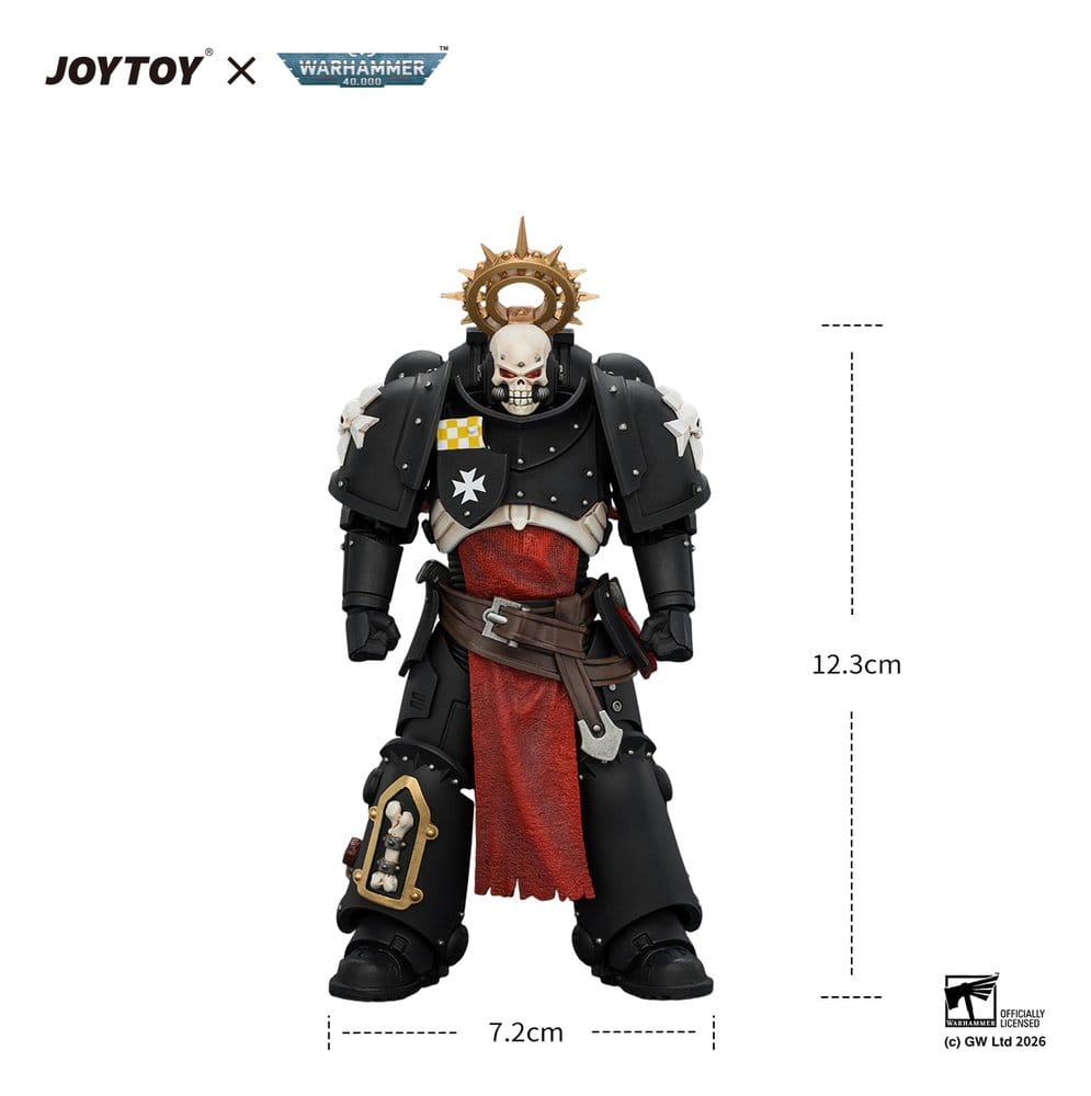 Warhammer Figura Black Templars Execrator 2 12 cm