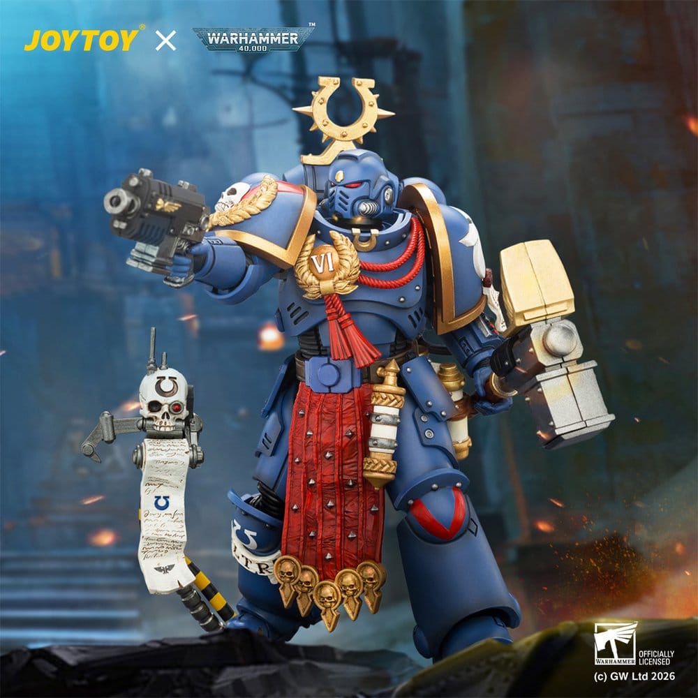 Warhammer Figura Ultramarines Ferren Areios 12 cm