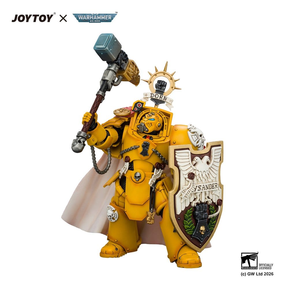 Warhammer Figura Imperial Fists Darnath Lysander 14 cm