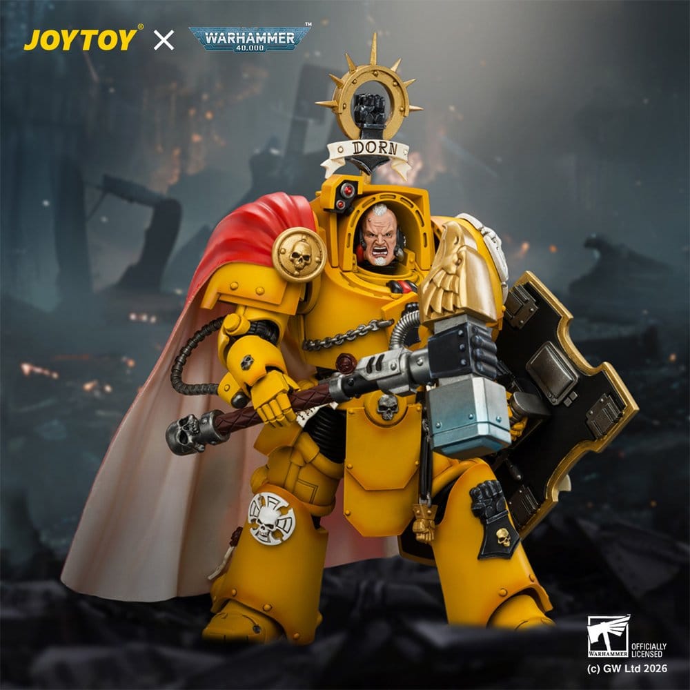 Warhammer Figura Imperial Fists Darnath Lysander 14 cm