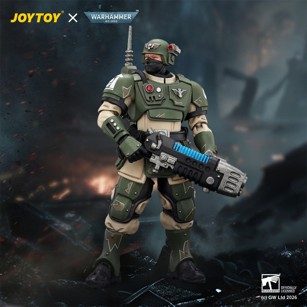 Warhammer Figura Astra Militarum Kasrkin 4 with Plasma Gun