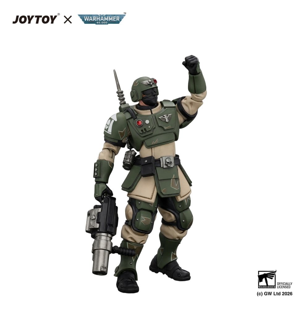 Warhammer Figura Astra Militarum Kasrkin 5 with Grenade Launcher