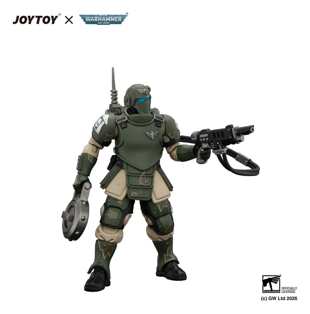 Warhammer Figura Astra Militarum Kasrkin 6 with Hot-shot Laspistol