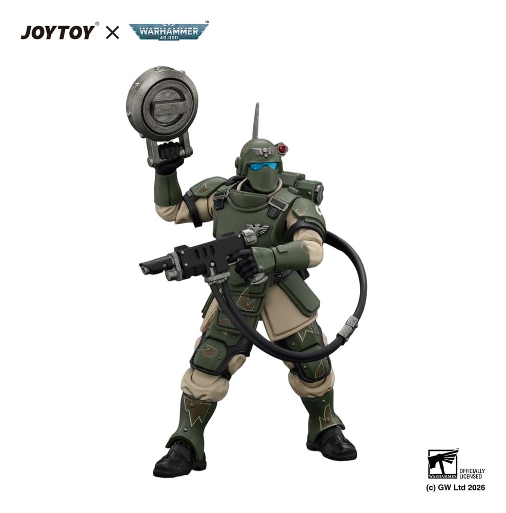 Warhammer Figura Astra Militarum Kasrkin 6 with Hot-shot Laspistol