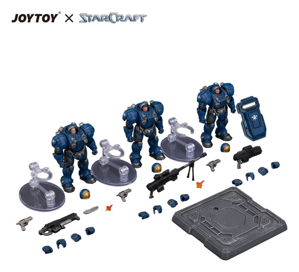StarCraft Set de Figuras Terran Marine