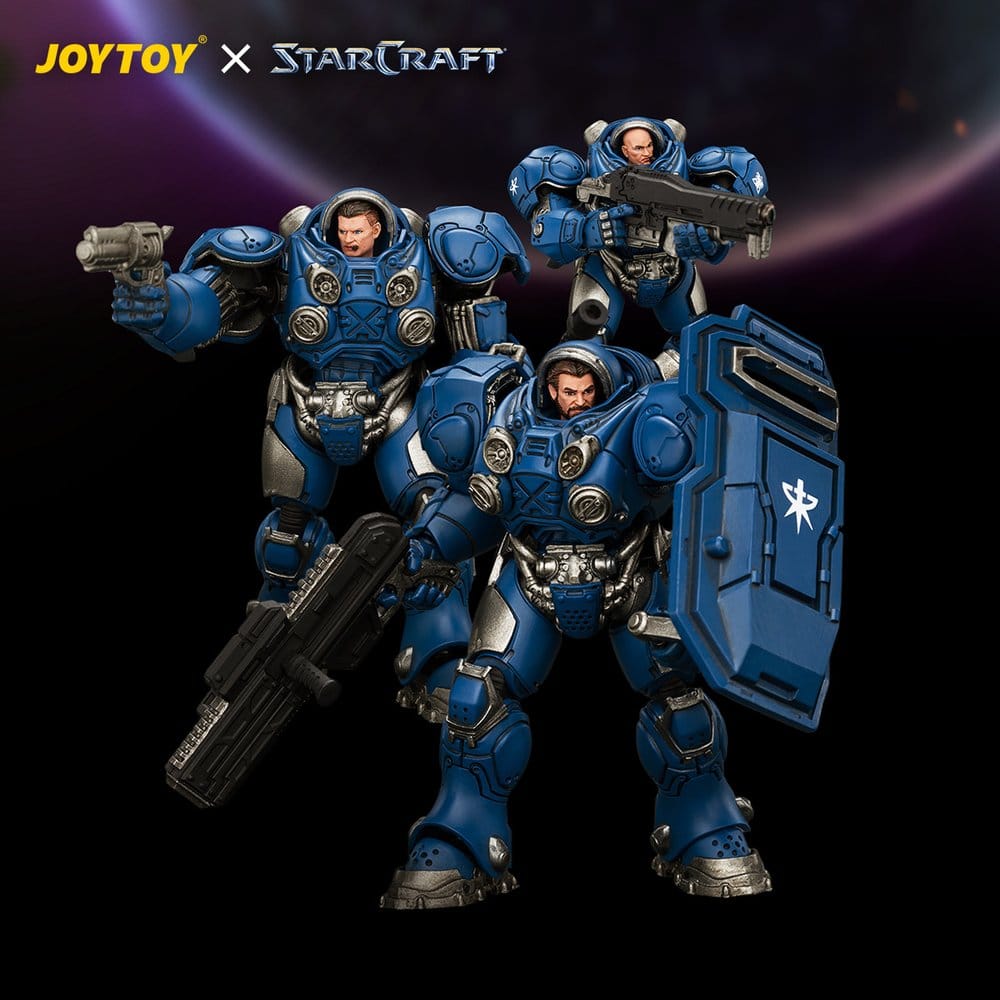 StarCraft Set de Figuras Terran Marine