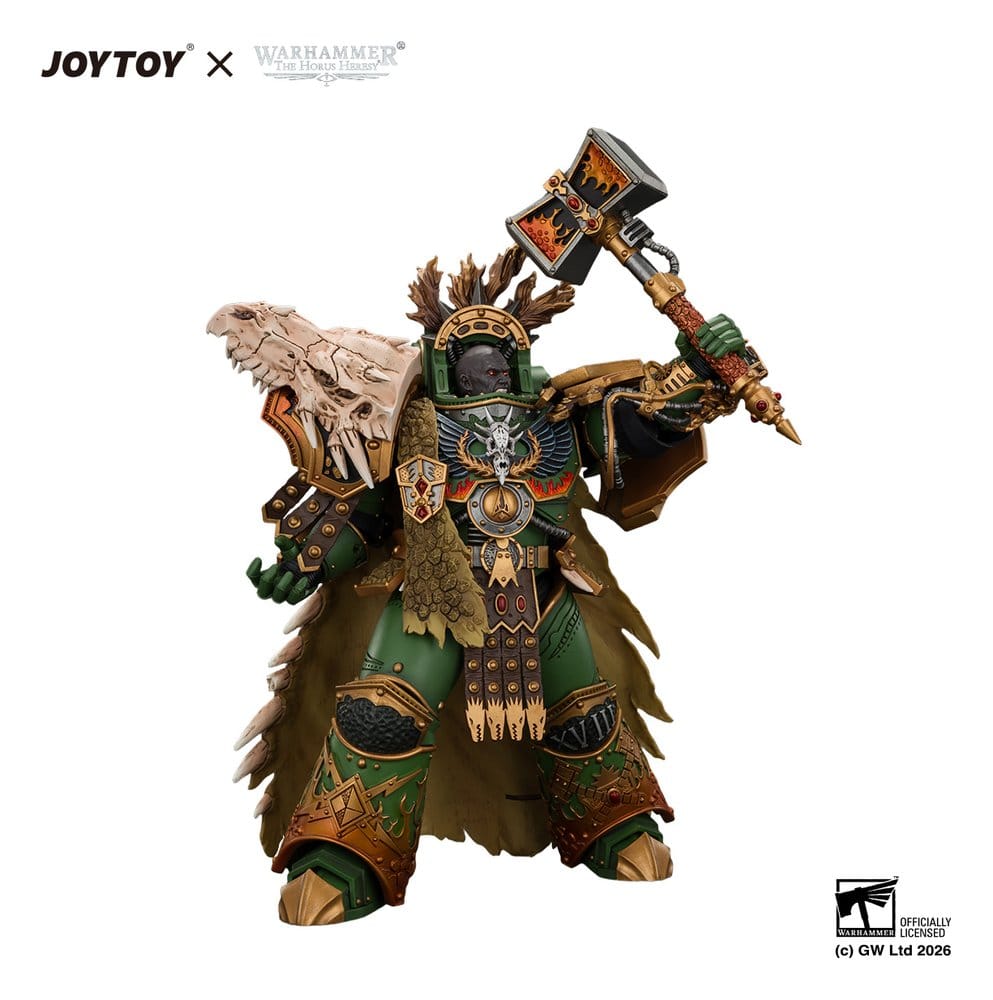 Warhammer Figura Salamanders Vulkan, Primarch of the XVIIIth Legion 21 cm