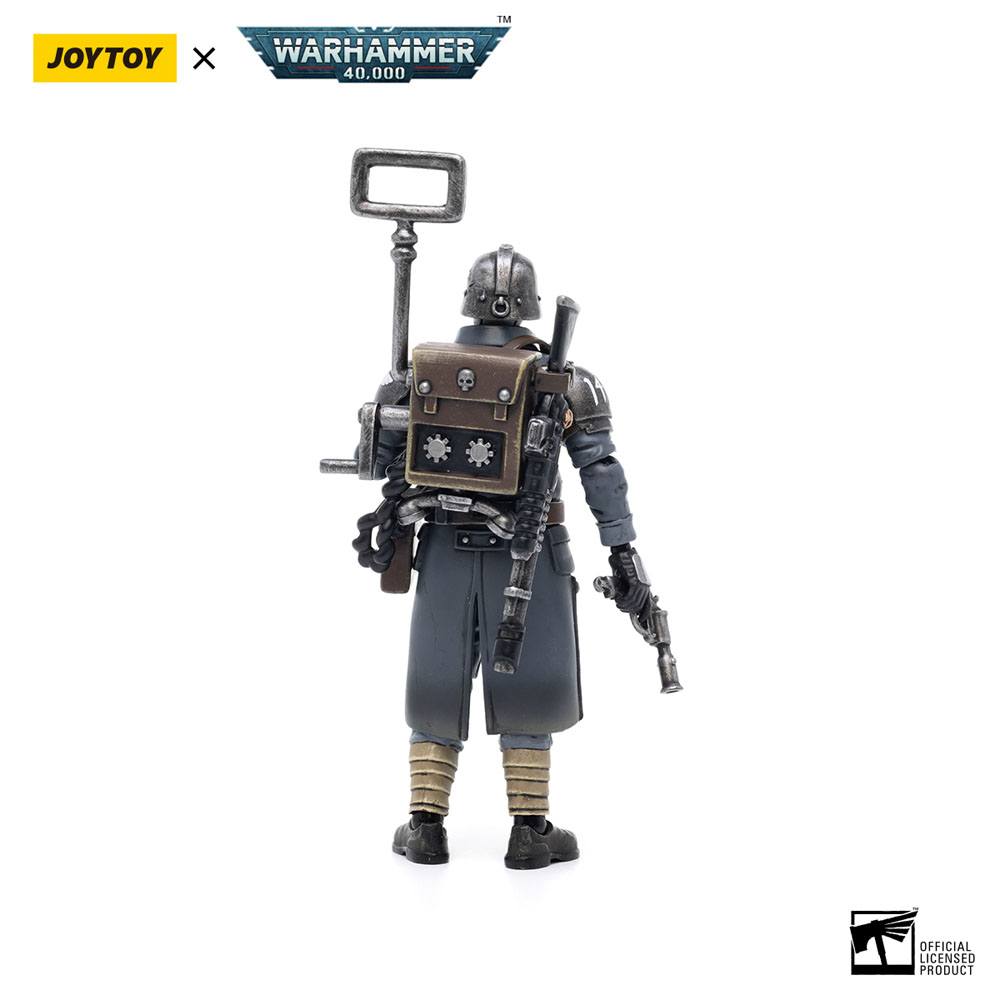 Warhammer 40k Figura 1/18 Death Korps of Krieg Veteran Squad Guardsman Communications Specialist 10 cm