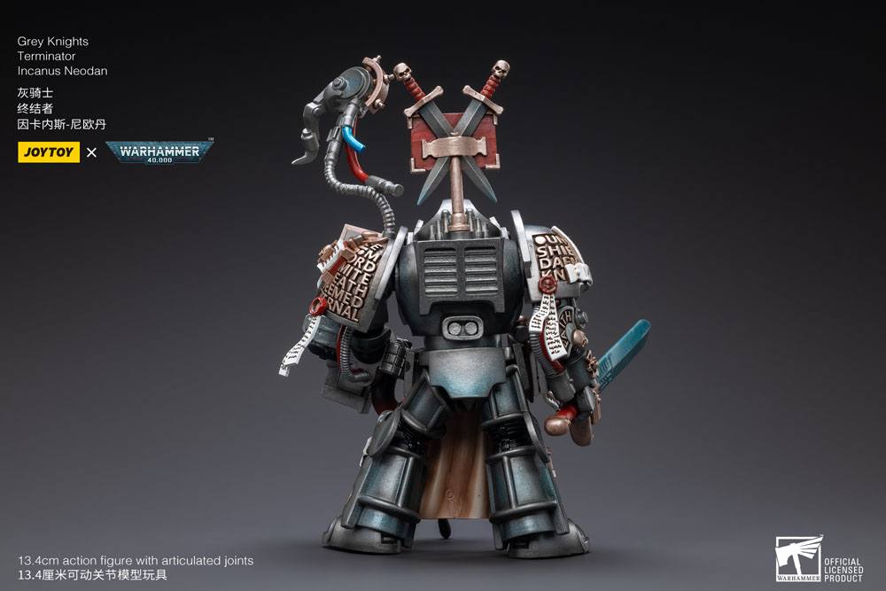 Warhammer 40k Figura 1/18 Grey Knights Terminator Incanus Neodan 13 cm