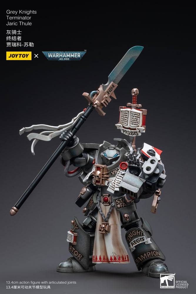 Warhammer 40k Figura 1/18 Grey Knights Terminator Jaric Thule 13 cm