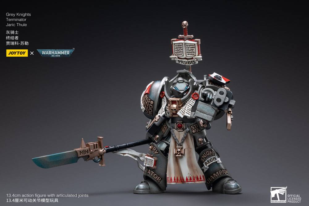 Warhammer 40k Figura 1/18 Grey Knights Terminator Jaric Thule 13 cm